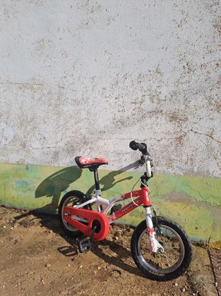 Bicicleta niño MONTY 16" roja
