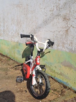 Bicicleta niño MONTY 16" roja