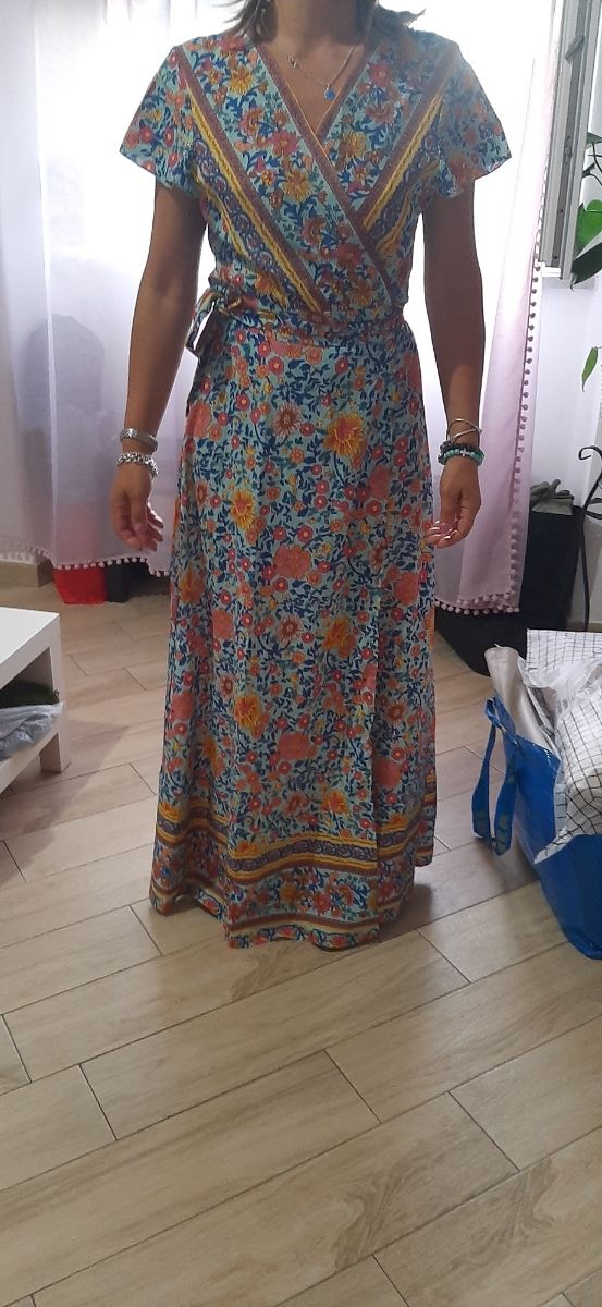 Vestito lungo estivo floreale