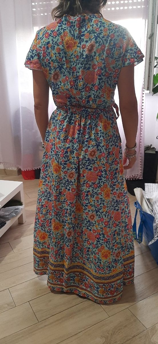 Vestito lungo estivo floreale