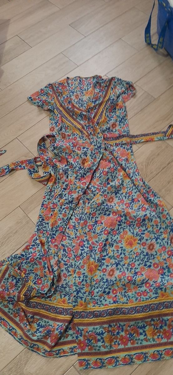 Vestito lungo estivo floreale