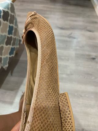 Bailarinas piel beige