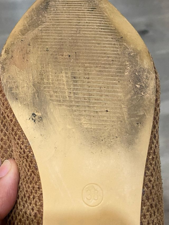 Bailarinas piel beige