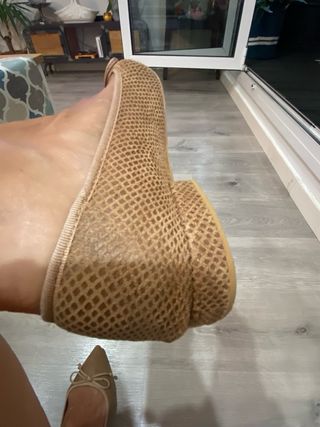 Bailarinas piel beige