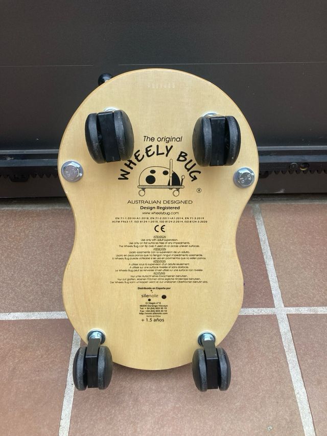 Correpasillos mariquita Welly bug