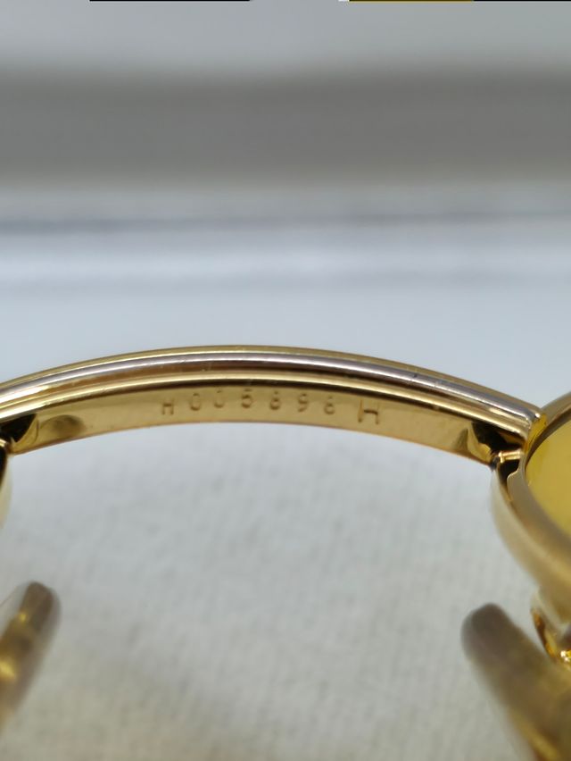 Cartier Vintage Bubinga Bagatelle Occhiali Gold