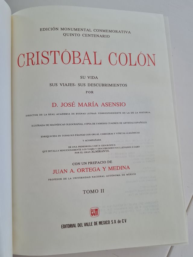 Cristóbal Colón. Vida, viajes, descubrimientos. II