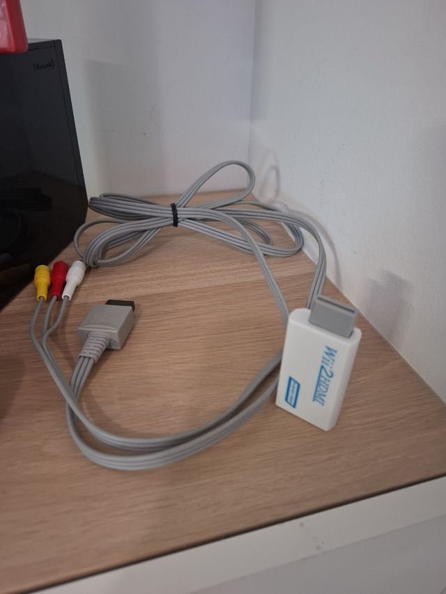 Wii negra + New Super Mario Bros. Wii