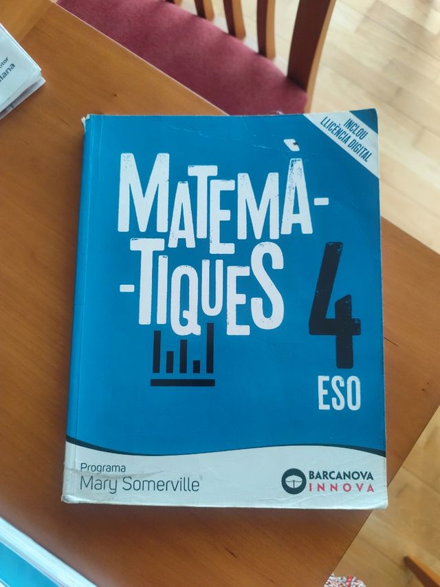 Mary Somerville 4 ESO. Matemàtiques