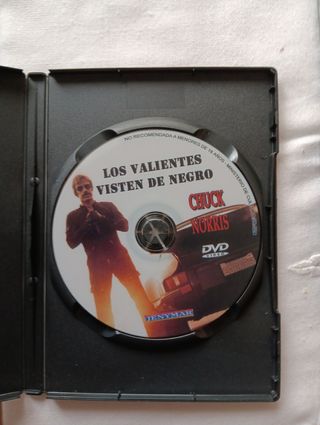 DVD Los Valientes Visten de Negro