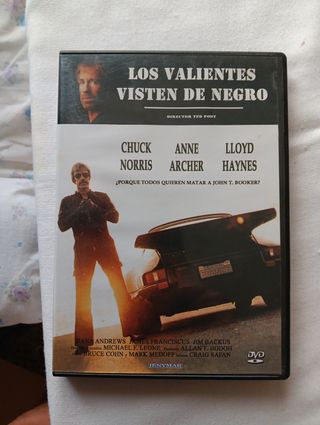 DVD Los Valientes Visten de Negro