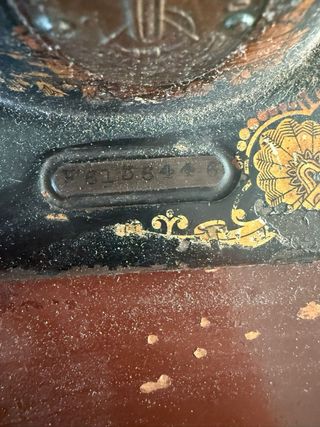 Máquina de coser Singer 1915 Antigua