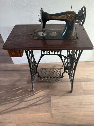 Máquina de coser Singer 1915 Antigua