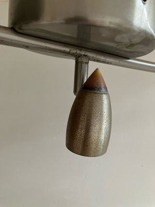 Lampara techo 3 luces metalica. ( tengo 2) 7€c/una