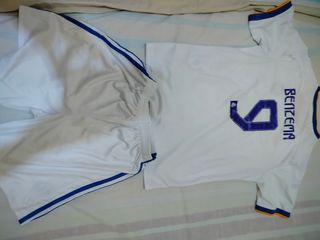 Equipación Real Madrid Benzema 9