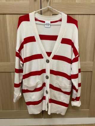 Chaqueta rayas rojas Lefties L