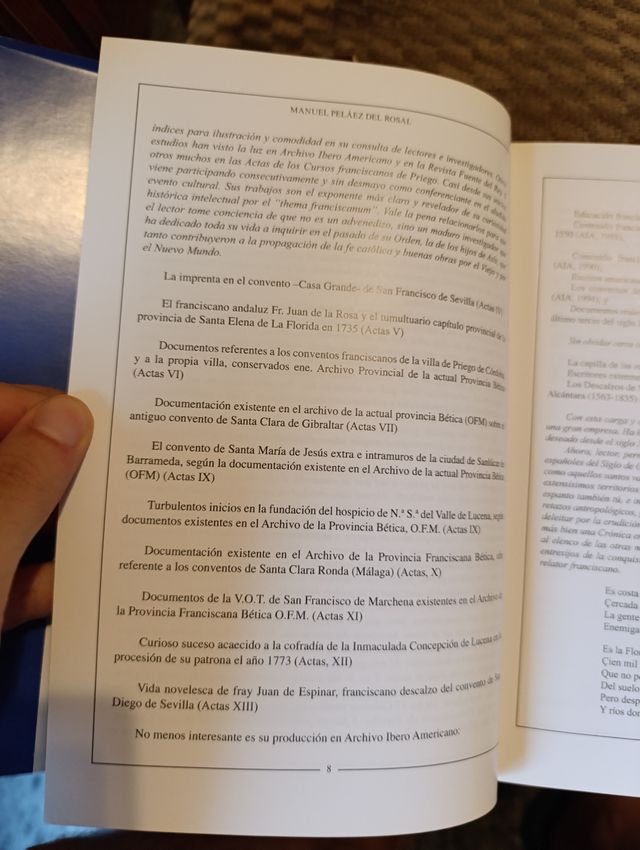 La Florida de Fray Alonso Gregorio de Escobedo