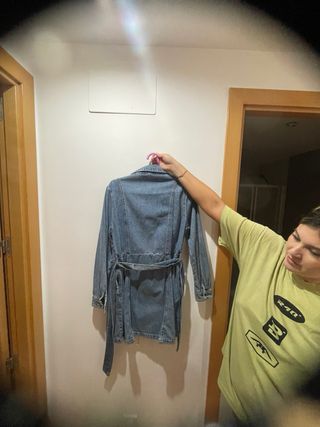 Chaqueta vaquera Stradivarius XL