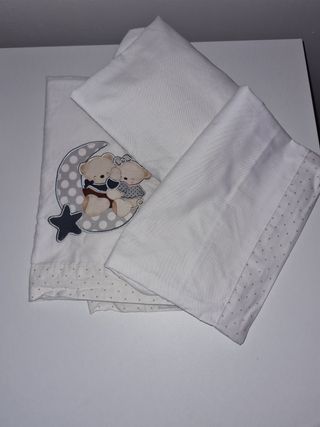Sábanas minicuna bebé - Ositos