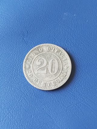 Moneta 20 Centesimi Regno Italia 1894