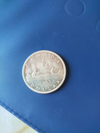 Dollaro d'argento canadese 1963