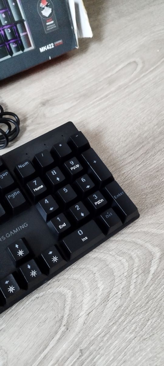 Mars Gaming MK422, Teclado Gaming Mecánico RGB.