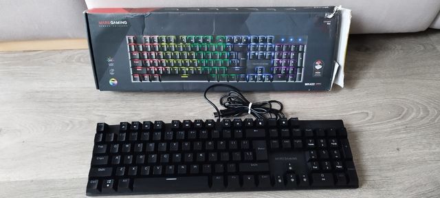 Mars Gaming MK422, Teclado Gaming Mecánico RGB.