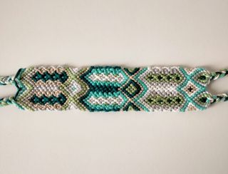 Bracciale Macramè variante Verde