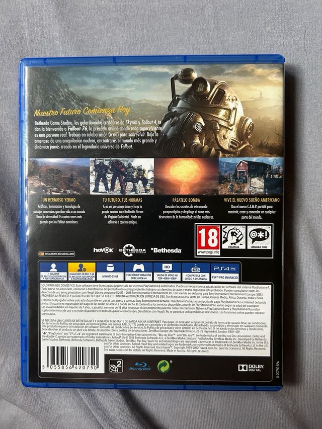 Fallout 76 PS4 (PlayStation 4)