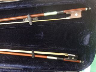 Violín con 2 arcos