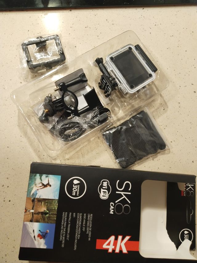 Telecamera sportiva SK8 4K