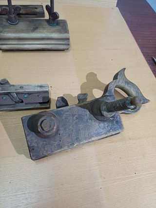 Herramientas de carpintero antiguas