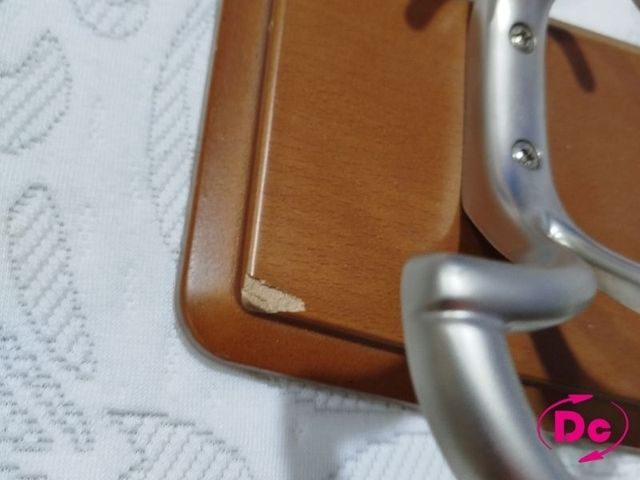 Perchero Pared 4 Ganchos Metal