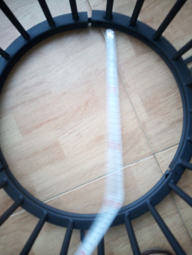 Mesa de hierro negra