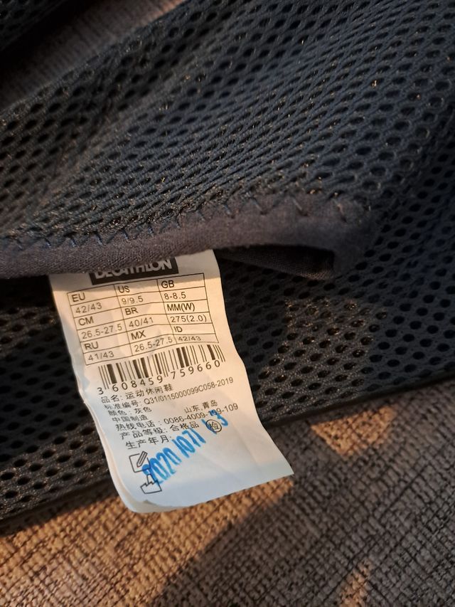 Cangrejeras Decathlon - 2 pares (40-41 y 42-43)