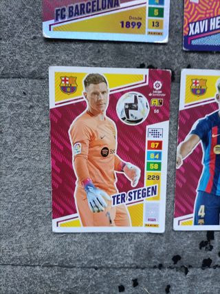 4 Cromos Adrenalyn XL Barça 22-23