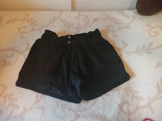 Shorts negros -talla única