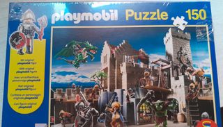 Puzzle Playmobil 150 piezas.
Más figura original. 