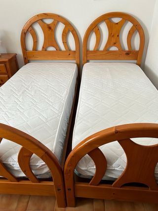 Camas 80 Pino Miel Macizo