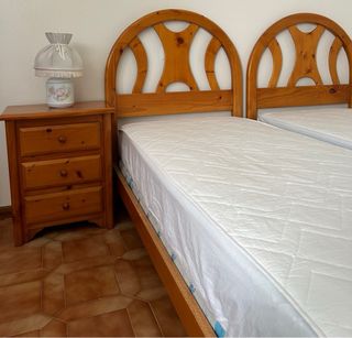 Camas 80 Pino Miel Macizo