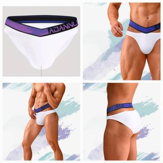 Slip Adannu blanco y morado