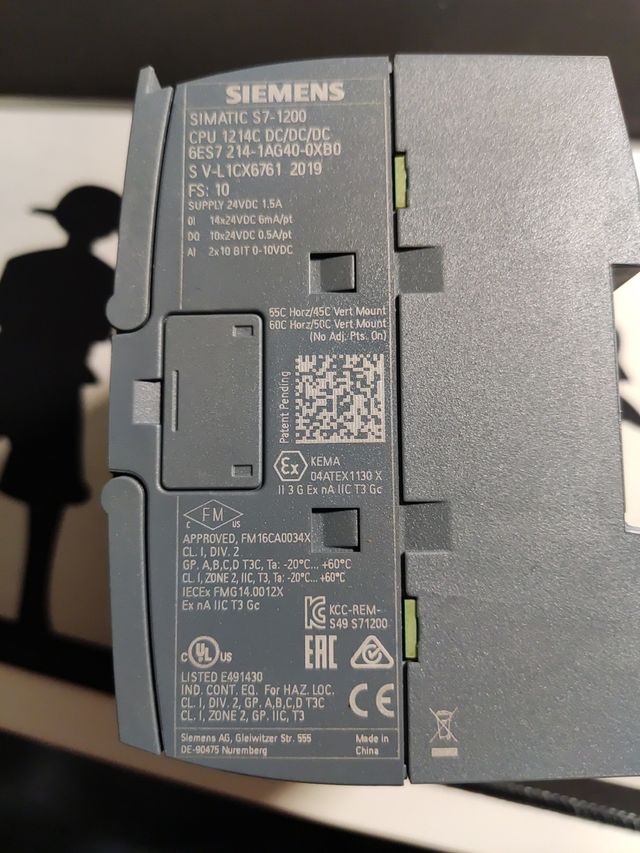 Siemens SIMATIC S7-1214C PLC