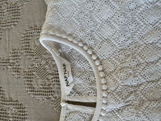 Blusa Naf Naf blanca - Talla L