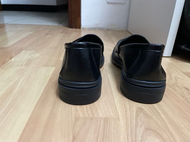 Mocassini Uomo Neri in pelle