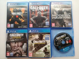Juegos Call of Duty PS4