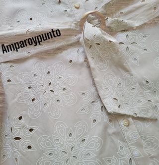 Vestido Zara beige