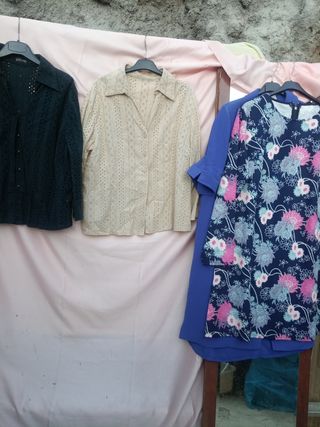 3camisas mujer talla 52-54