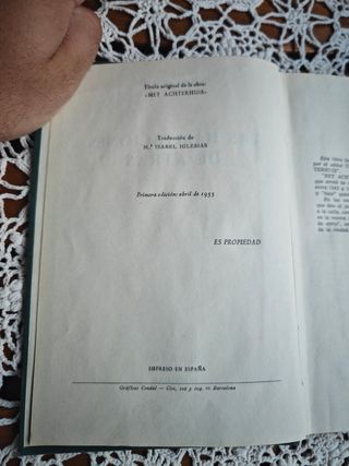 Las habitaciones de atrás – Anne Frank