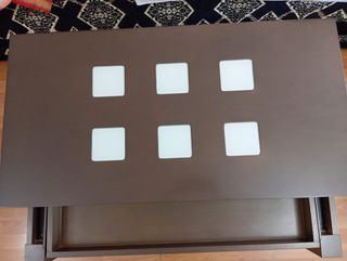 Muebles salón: Librería + Mesa Comedor 4 sillas