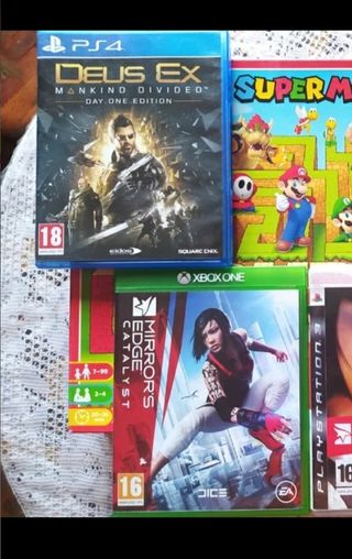 Juegos de PS 4 y Xbox one PAL ES 